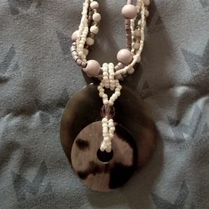 Hand made beads Necklace multi color's